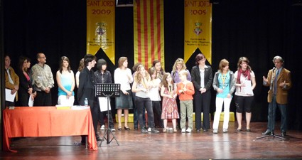 Lliurament premis St. Jordi 2009