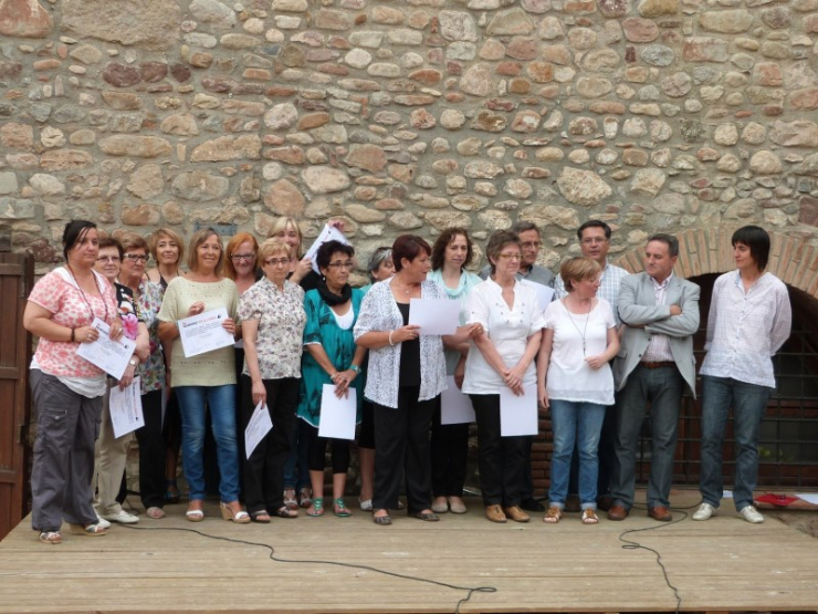 Reconeixements a les persones que han col·laborat de forma especial amb el voluntariat i les activitats del CNL i del Servei de Català del municipi