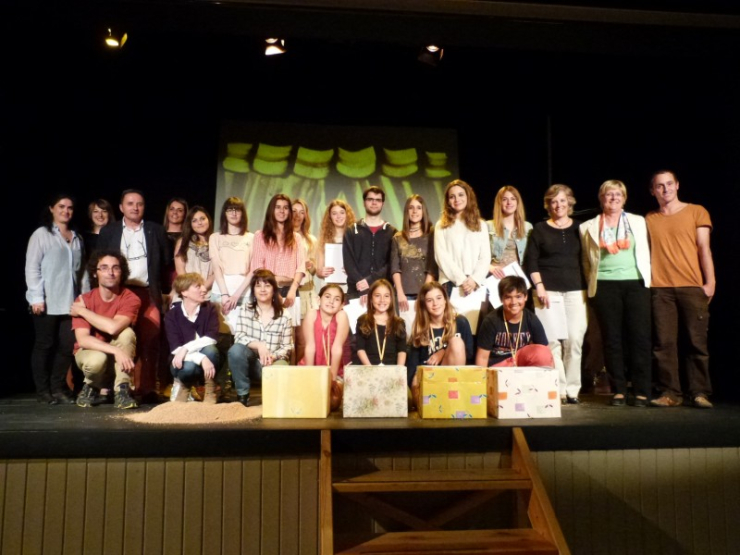 Els guanyadors dels Premis de Prosa i Poesia Sant Jordi 2014.