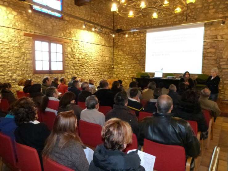 Sessió informativa dels Plans d'Ocupació Municipals 2015.