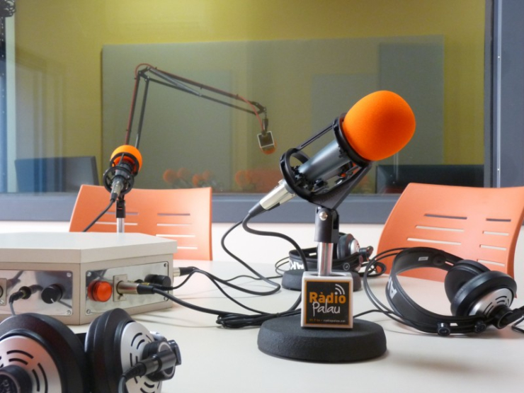 Estudi principal de Ràdio Palau.