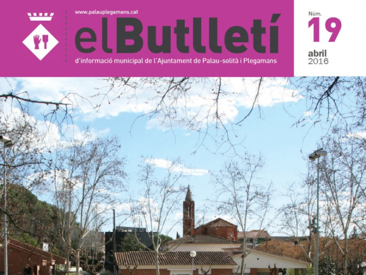 Fragment de la portada del número 19 del 'Butlletí Municipal'.