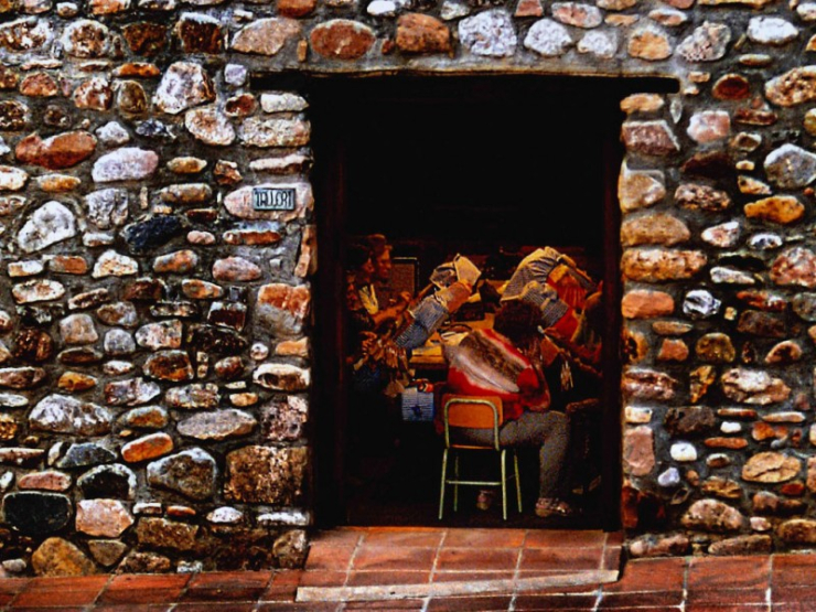 Fragment d'una de les imatges guanyadores del Concurs de Fotografia de Festa Major 2014, de Domènec López Alió.