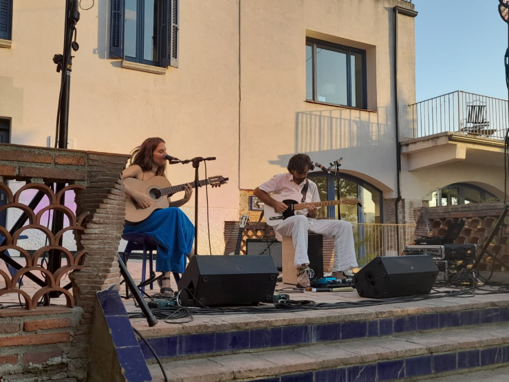 Concert de Sandra Bautista acompanyada per Bart Barenghi