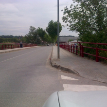 Pintura barana del pont del Pg.Carrerada