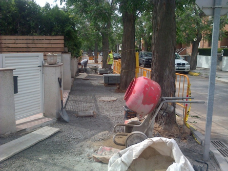 Pavimentació de l'obra (2)