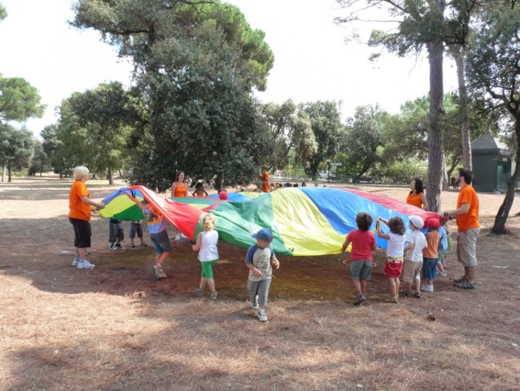 Jocs al Parc de l'Hostal del Fum