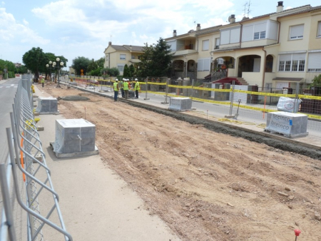 Obres per millorar l'accessibilitat i seguretat a la rambla