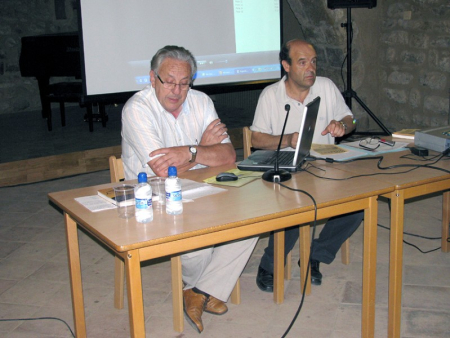 Cuchillo i Roque en la presentació