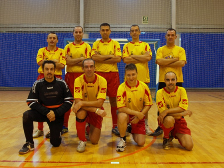 L'equip de Futbol Sala de la Policia Local