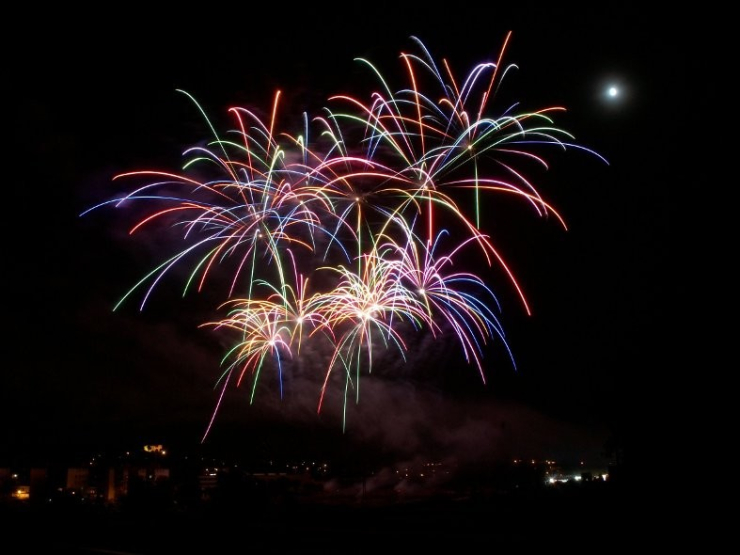 Dilluns de Festa Major té lloc el Castell de Focs d'Artifici