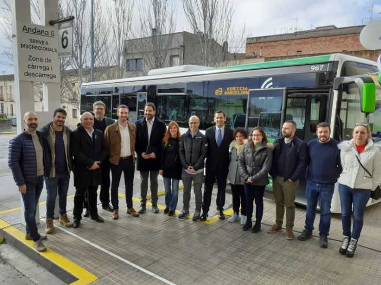 El bus exprés E9 entre Caldes i Barcelona
