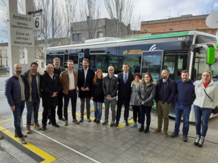 El bus exprés E9 entre Caldes i Barcelona