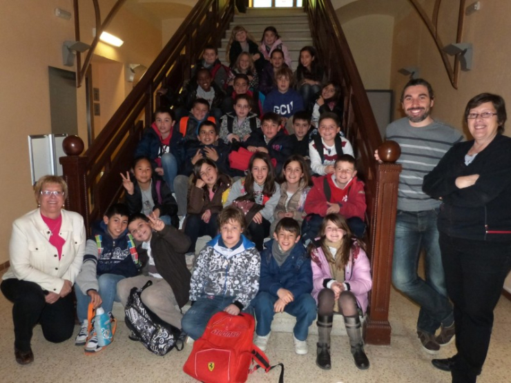 130220 visitaajuntament escolamarinada 4tprimaria