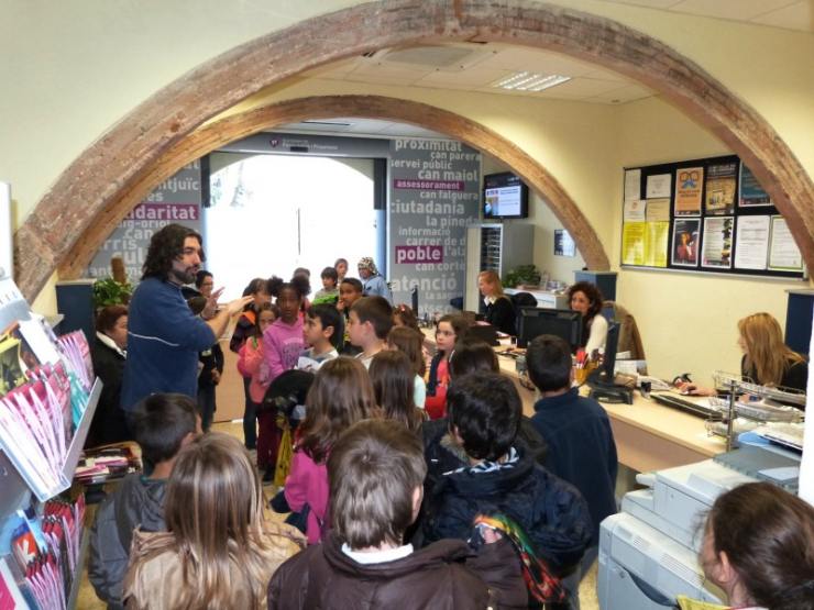 La sala on s'ubica el Servei d'Atenció Ciutadana ha despertat molt d'interès