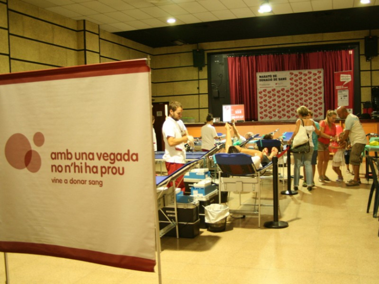 Marató de Donació de Sang de la Festa Major 2012