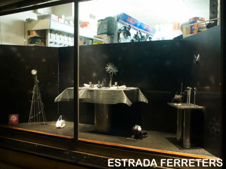 L'aparador premiat de Ferreteria Estrada. // Imatge proporcionada per l'Associació de Comerciants.