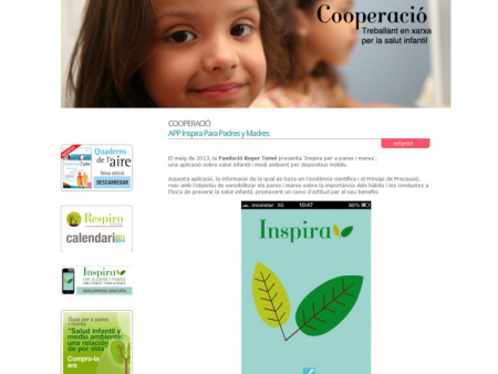 Imatge del web d'Inspira.