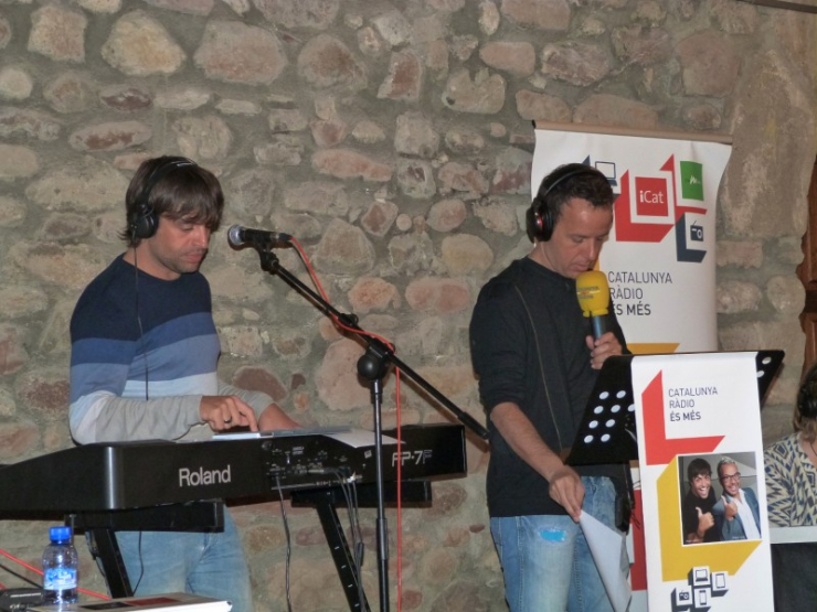 Manu Guix i Àngel Llàcer condueixen el programa 'Els optimistes', de Catalunya Ràdio.