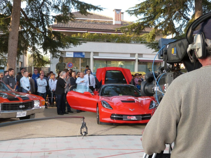 Espectaculars cotxes de l'American Cars Club.
