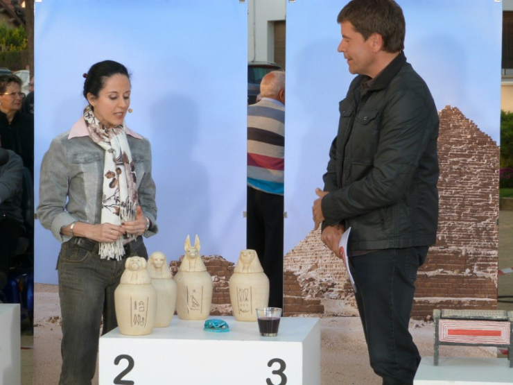 El Campus Arqueològic de la Fundació Clos i del Museu Egipci, que es troba a Palau-solità i Plegamans, al programa 'Divendres'.