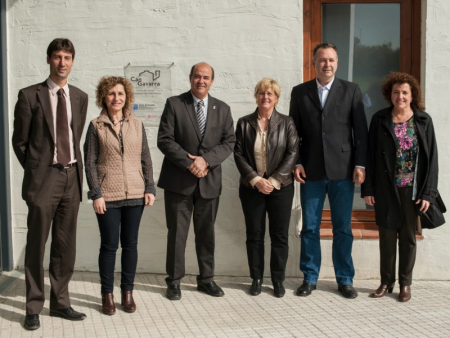 D'esquerra a dreta: Jordi Solé (Caldes de Montbui), Isabel Garcia (Sta. Perpetua de Mogoda), Ramon Mayoral (Polinyà), Teresa Padrós (Palau-solità i Plegamans), Adelino Macías (regidor la Llagosta), Núria Colomé (Sentmenat).