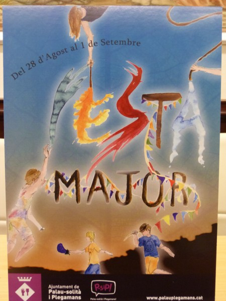 Cartell de la Festa Major 2014.