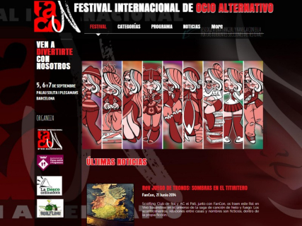 Impressió de pantalla del web www.fanconbcn.com.