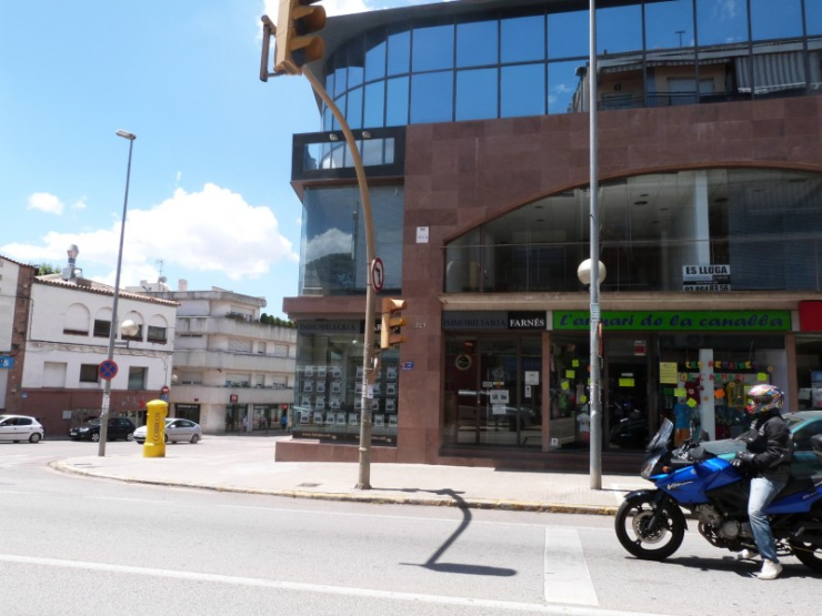 Punt de l'av. Catalunya on es crearà un nou pas de vianants.