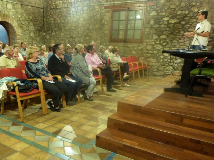Xerrada del doctor Víctor López sobre l'ictus.