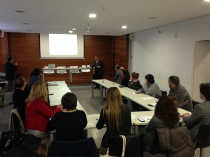 Presentació del projecte Via C amb empresaris.