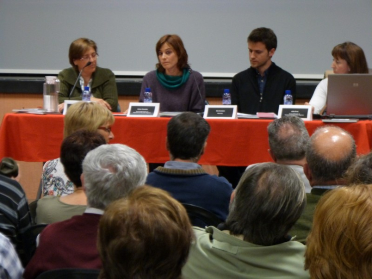 Xerrada d'Eloi Cordomí en la presentació del llibre 'Espais i racons de Palau-solità i Plegamans'