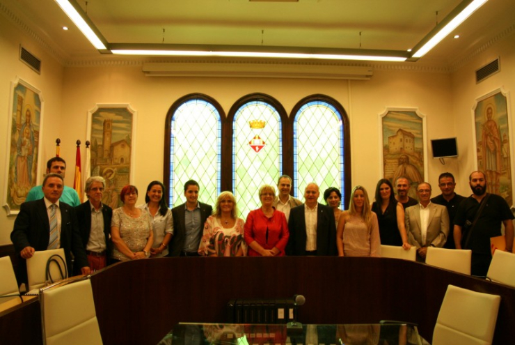 Regidors i regidores del Ple Municipal del mandat 2015-2019.