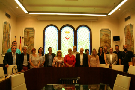Regidors i regidores del Ple Municipal del mandat 2015-2019.