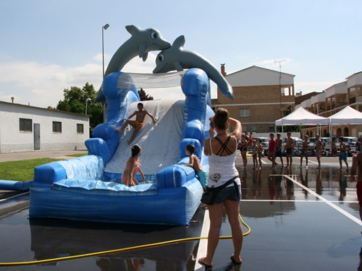 Festa de cloenda dels esplais d'estiu.