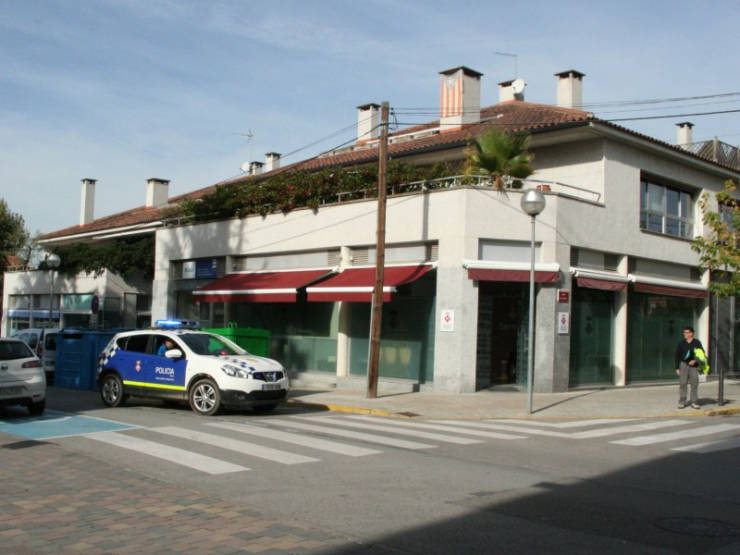 Simulacre d'emergència a l'edifici de Serveis Territorials.