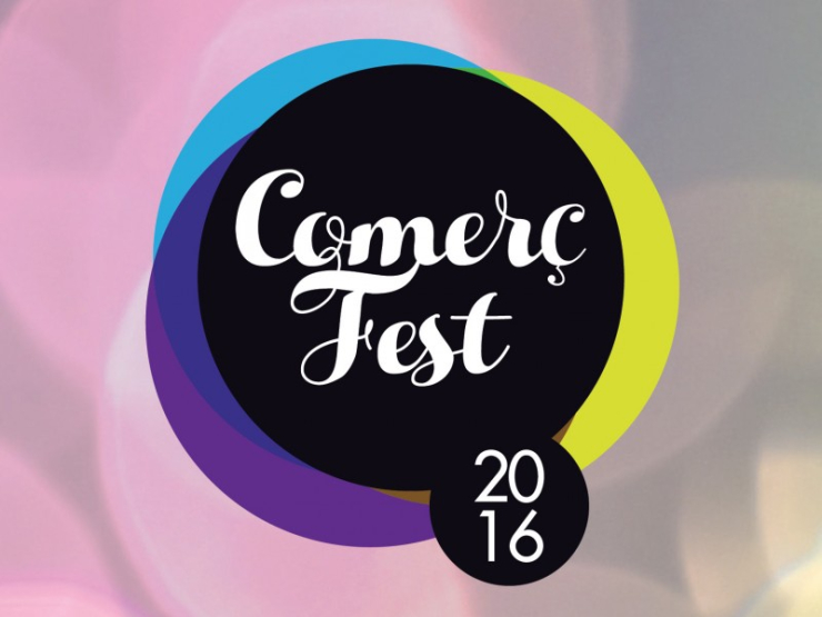 Comerç Fest, logotip.