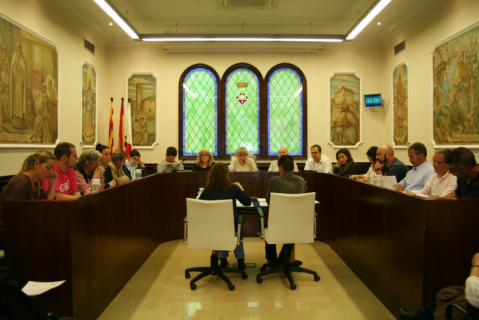 Ple Municipal del 28 d'abril del 2016.