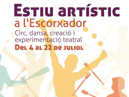Imatge del cartell 'Estiu artístic'