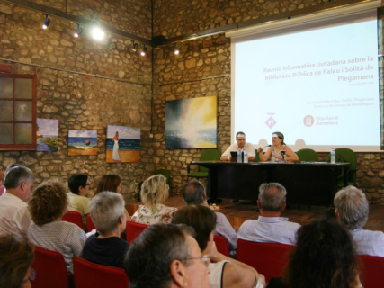 Sessió informativa sobre el Pla funcional de la nova Biblioteca Municipal.