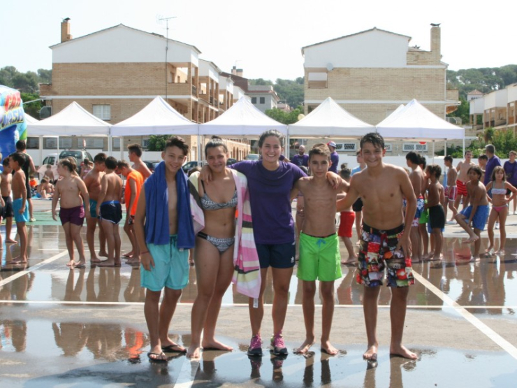 Festa de cloenda dels casals i campus d'estiu 2016.