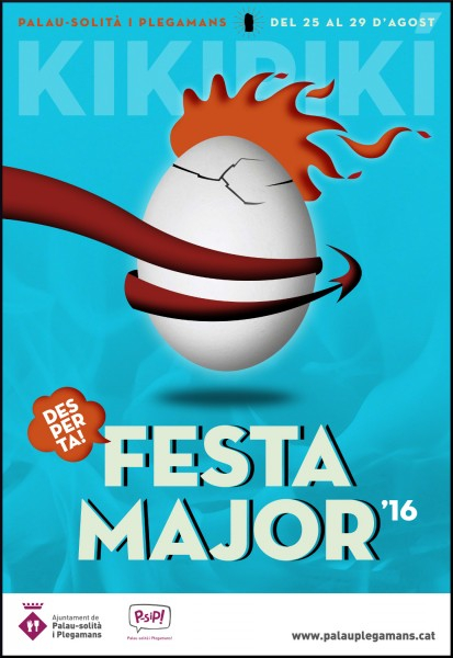Cartell Festa Major 2016.