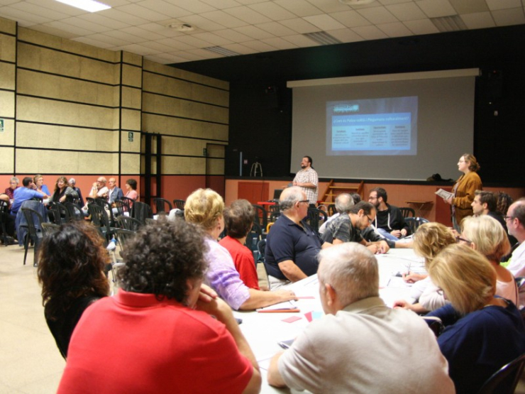 1r taller participatiu per a l'elaboració del Pla d'Acció Cultural.