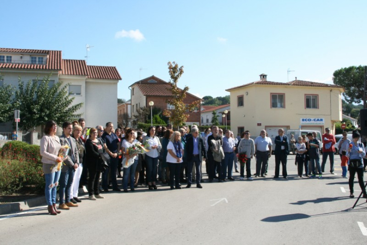 Homenatge a Lluís Companys.