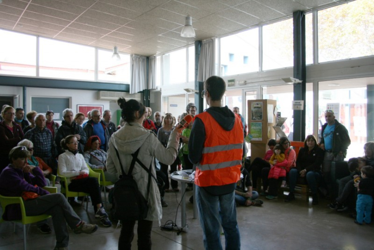 Presentació del web de participació 'Viu la riera!'. Novembre 2016.