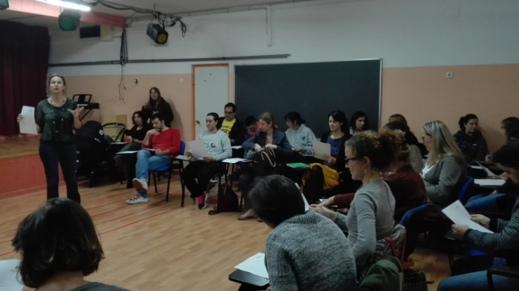 Xerrada 'Educar sense cridar'.