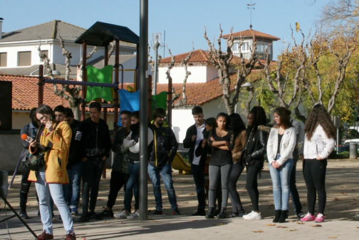Dia contra la violència masclista. Alumnes PFI.