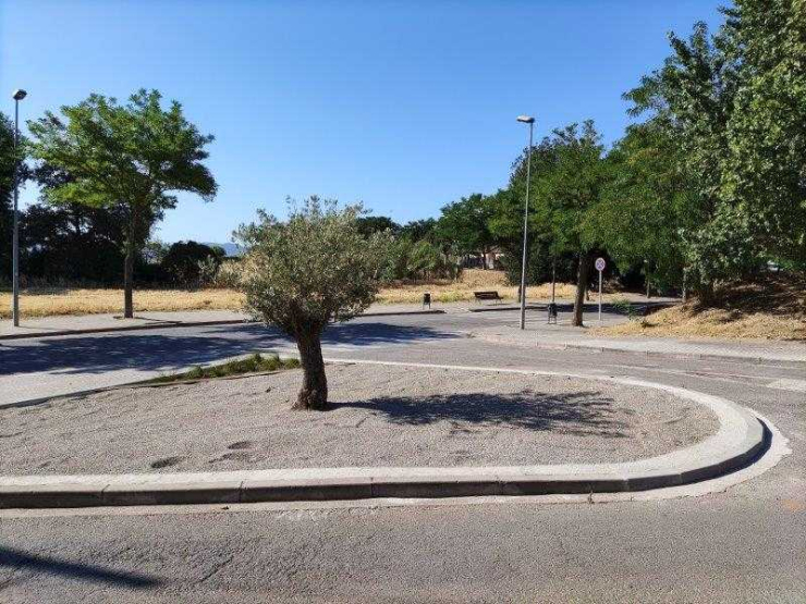 El nou espai on abans hi havia l’àrea de contenidors del carrer Nou de Can Riera