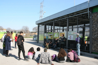 Visita de l'alumnat del PFI a la deixalleria municipal.