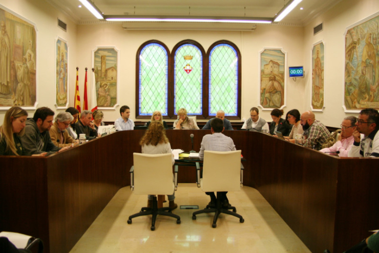Ple Municipal del 27 d'abril del 2017.